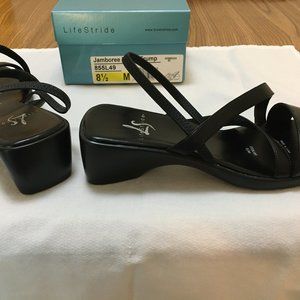 NEW StrideLife Womens Black Dress Shoes Size 8-1/2